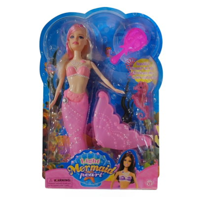 Mermaid Doll with Light
