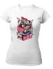 PepperSt Ladies White T-Shirt - Noted Art Photo