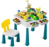 ATOUCHTOTHEWORLD 7-in-1 Multi-Play Table Set for Toddlers Activity with Building Blocks Photo