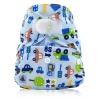 Bamboo Baby Pocket Nappy with Hook and Loop waist - Car Photo