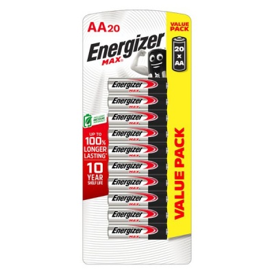 Energizer MAX Alkaline AA Card 20