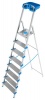 COLOMBO 174cm 8-Step Non-Slip Wide Platform Ladder with Tools Case - Attica Photo