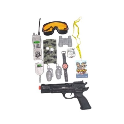 Special Forces Heroes Go 11 Pieces Deluxe Play Set Dress Up Toys