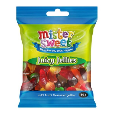Mister Sweet Juicy Jellies 24 x 60g
