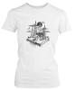 PepperSt Ladies White T-Shirt - Words of Tree Photo
