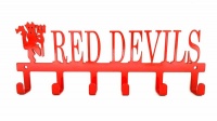 Medal Hanger Specialists DC Designers DCDesigners Red Devils Key Hook Red