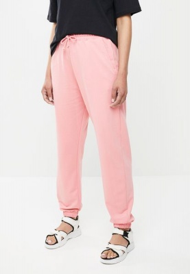 Missguided Womens 90s Oversized Jogger Powder Pink