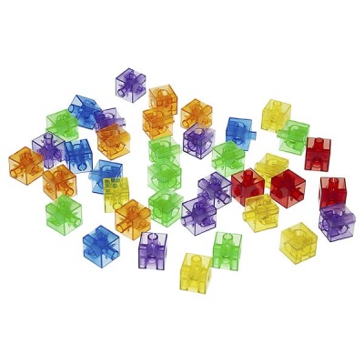 Greenbean Translucent Linking Cubes 300 Pieces