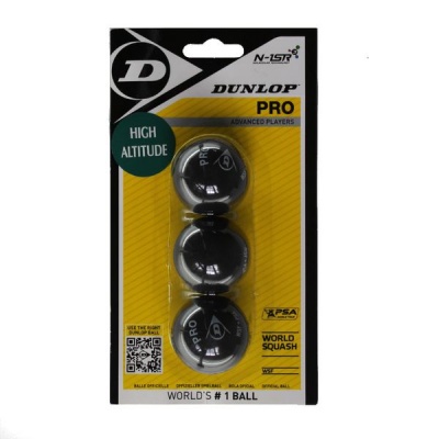 Photo of Dunlop Sport Dunlop Pro High Altitude Squash Balls 3 Ball Pack