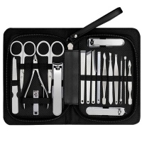18 1 Professional Full Stainless Steel Nail Clipper Tool Set
