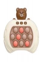 Quick Push Pop fidget Game Console Bear