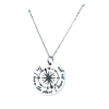Stainless Steel Compass Necklace 45-50cm Photo