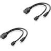Micro USB Host OTG Cable with Micro USB Power connector - 2 Pack Photo