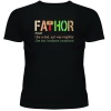 Fathor-Mens-T Shirt - Black Photo