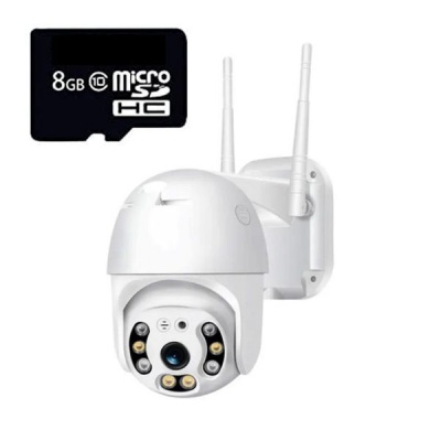 Advanced Wireless Smart Camera with 8GB SD Card for Home Security