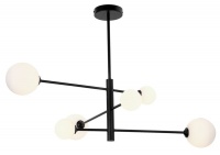 Bright Star Lighting Transform Your Space with the CH393 BLACK Chandelier