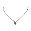 No Memo - Necklace Choker Bracelet With Africa Pendant - Grey Photo