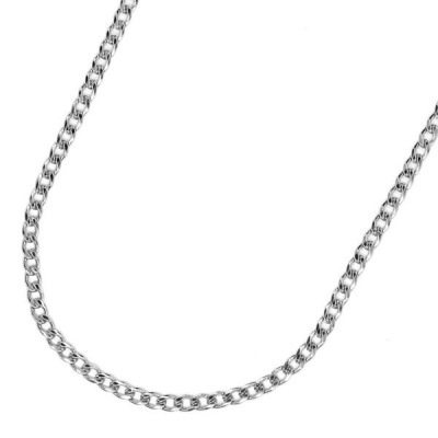 Photo of Xcalibur 55cm Curb Chain - 3mm Wide Stainless Steel