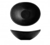 Fortis Hotelware Tempest – Black – Oval Sauce Dish – 10cm Photo