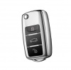 VW Golf/Polo/Jetta - TPU Key Cover - Carbon Pattern Photo