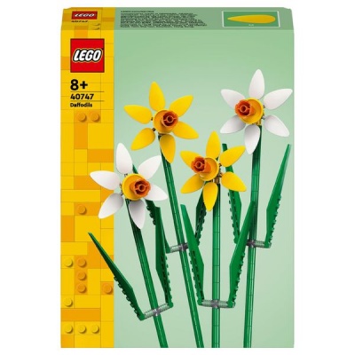 LEGO ® Icons Daffodils 40747 Building Blocks Toy Set Flowers Botanical Collection