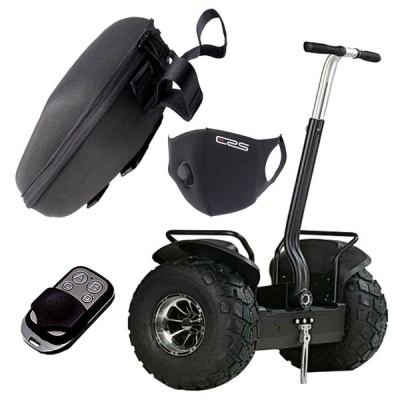 Photo of BetterBuys Self Balance Wheel Off-Road All Terrain Scooter-Lights-Remote-Bag-Mask