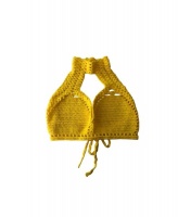 Yellow Banana Crochet Top