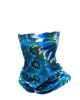 SKA Tube Mask - Flower Print Blue Photo