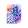 Diamond Painting DIY Kit Full Drill 40x30cm- Colorful Elephant Photo