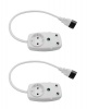 Multi Plug 1x16A 1x5A 0.5m IEC Cord: MP-02WIEC Photo