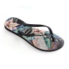 Havaianas Slim Floral Dots Black - Women's Flip Flops Photo