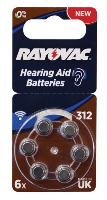 Photo of Rayovac - Size 312 Hearing Aid Batteries