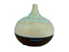 Humidifier / Aroma Diffuser - 7 Led Colour - Dark Wood Look Photo