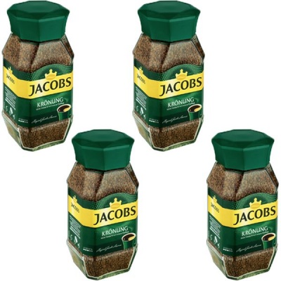 Jacobs Kronung Instant Coffee 4 x 200g
