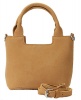UB Creative Leather Look Small Sling Handbag - Stone Photo