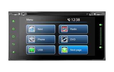 Photo of Blaupunkt 7" Toyota Universal DVD Navigation Receiver