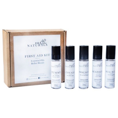 Photo of Earth Naturals Essential Oil First Aid Kit - Set of 5