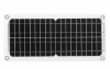 Techme 12W 12V Solar Monocrystalline Panel Kit with USB Port Photo