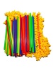Umlozi Plastic Straws & Connectors Building Construction Set - 200 Pieces Photo
