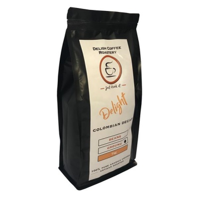 Photo of Delish Coffee Roastery - Delight Decaf - 1kg Ground