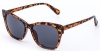 You & I Ladies Tortoise shell Cateye Sunglasses - Smoke lens Photo