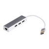 3 Port USB 3.0 Hub Multi-function Lan Adapter Q-029 Photo