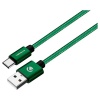 Volkano Fashion Series Micro USB Cable - 1.8m - Apple Green Photo