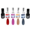 BUFFTEE Gel Nail Polish Crystal Clear 6 Piece Set Photo