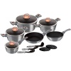 Berlinger Haus 15 Piece Marble Coating Cookware Set - Moonlight Edition Photo