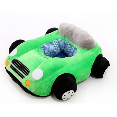 Baby Car Sofa Cushion Support Learning Seat Green