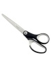 Leitz : Titanium Coated S/Steel Paper/Fabric Scissor 180mm Blue Soft Grip Photo