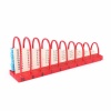 optic life Optic Wooden Coloured Calculation Shelf - Red Photo