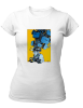 PepperSt Ladies White T-Shirt - Puzzle Art Photo