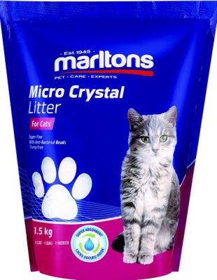 Photo of Marltons Micro Crystal Cat Litter - 1.5kg